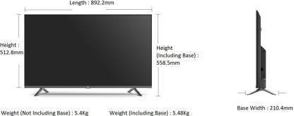 Mi TV 4A Horizon Full HD LED 40 Inch (102 cm) | Smart TV