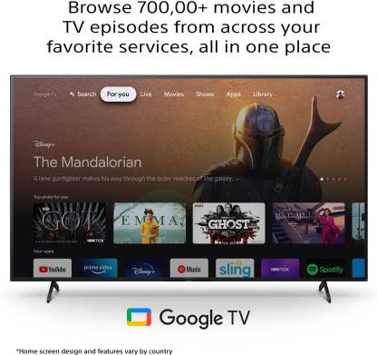 BRAVIA KD-65X80J 4K LED 65 Inch (165 cm) | Smart TV