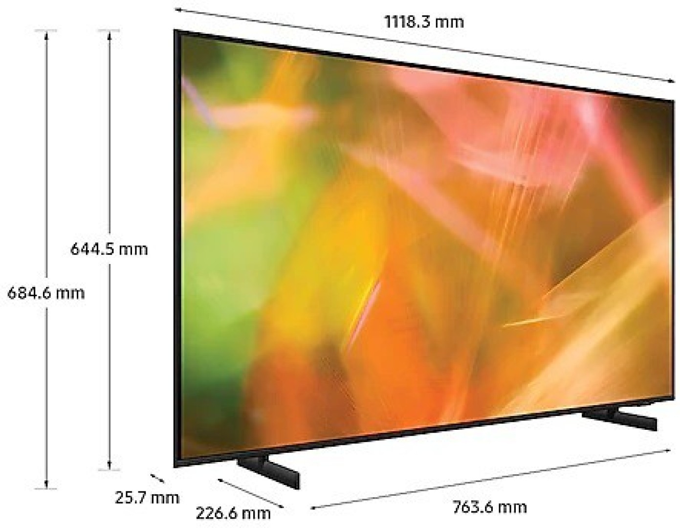 UA50AU8000K 4K LED 50 Inch (127 cm) | Smart TV