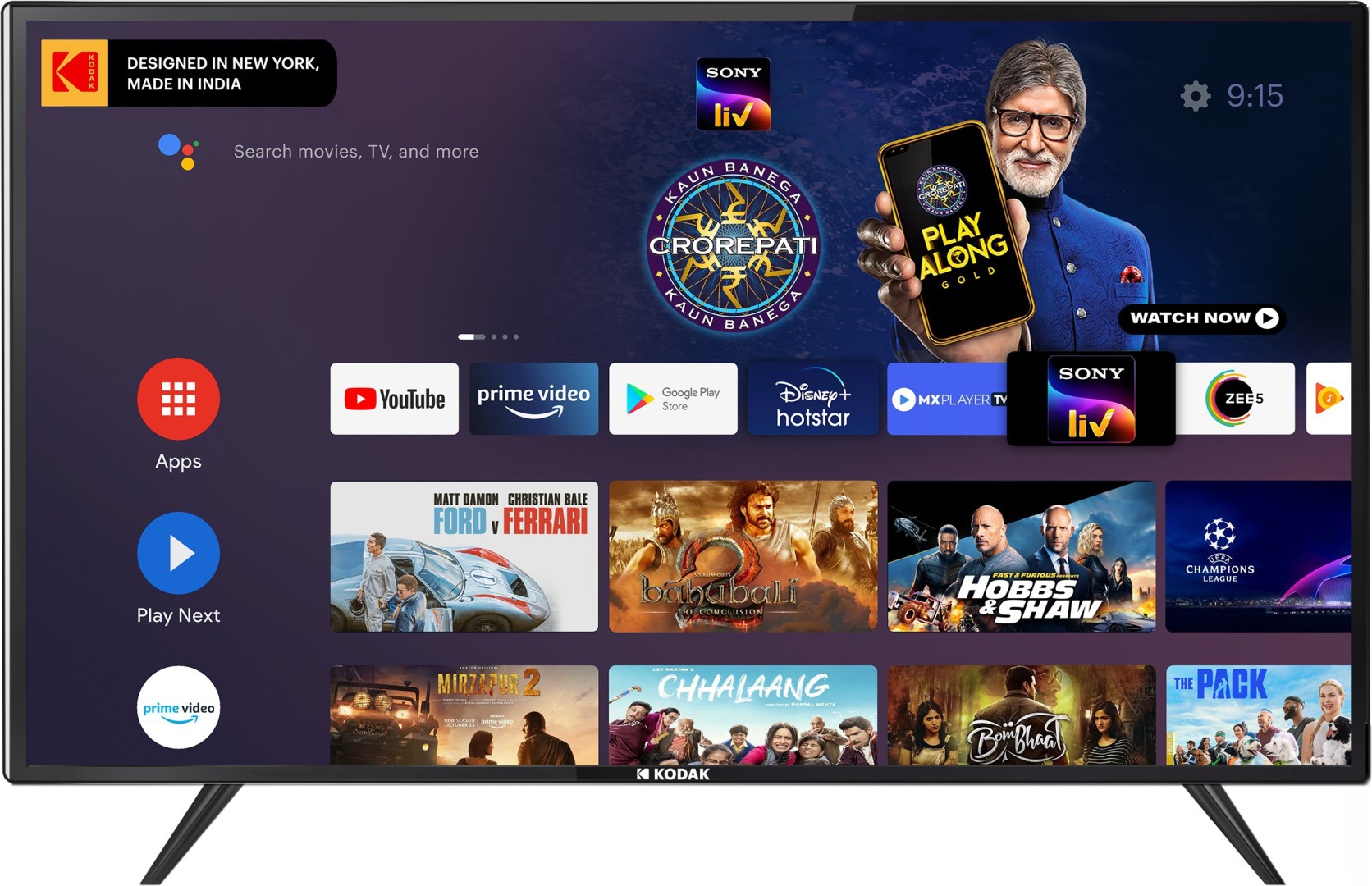 43UHDX7XPRO 4K LED 43 Inch (109 cm) | Smart TV
