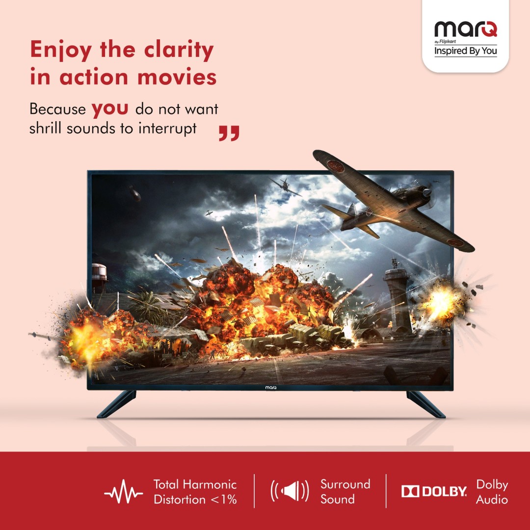 43AAUHDM 4K LED 43 Inch (109 cm) | Smart TV
