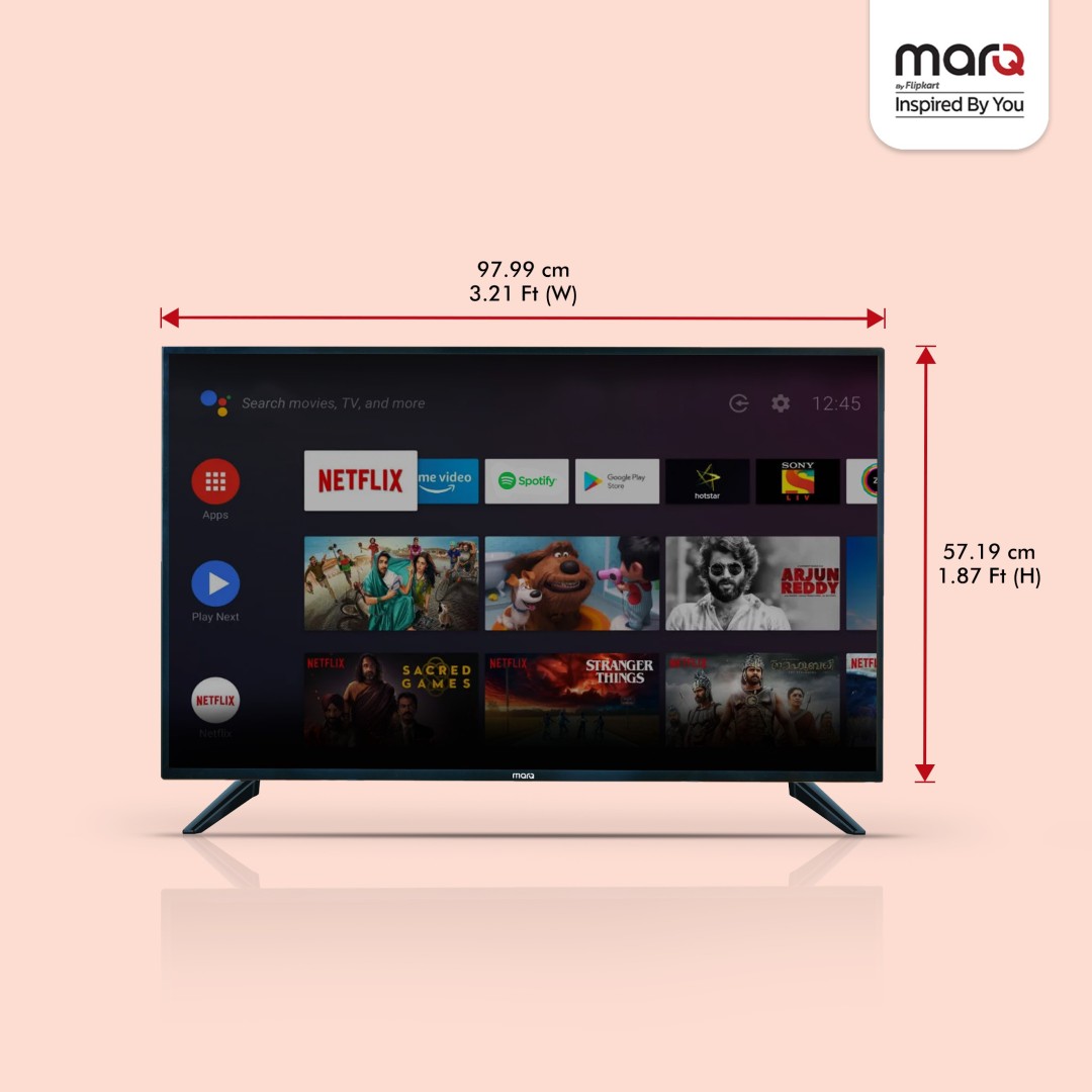 43AAUHDM 4K LED 43 Inch (109 cm) | Smart TV