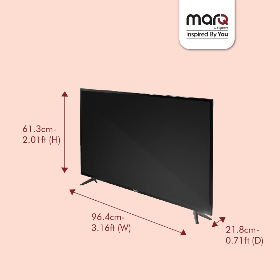 43AAUHDM 4K LED 43 Inch (109 cm) | Smart TV
