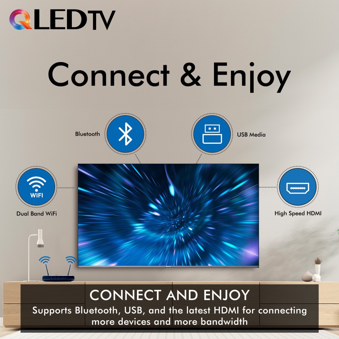 65U6G 4K QLED 65 Inch (165 cm) | Smart TV