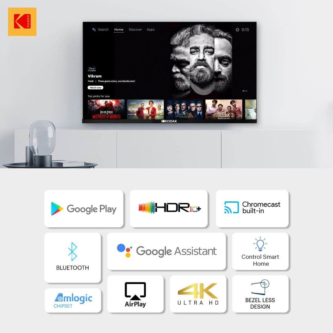 55UHDX7XPROBL 4K LED 55 Inch (140 cm) | Smart TV