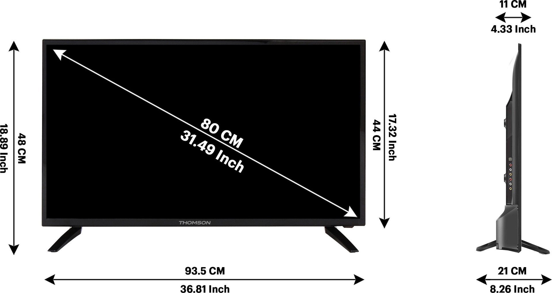 32TM3290 HD ready 32 Inch (81 cm) LED TV