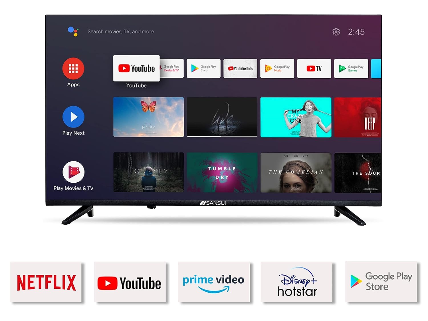 JSW32ASHD HD ready LED 32 Inch (81 cm) | Smart TV