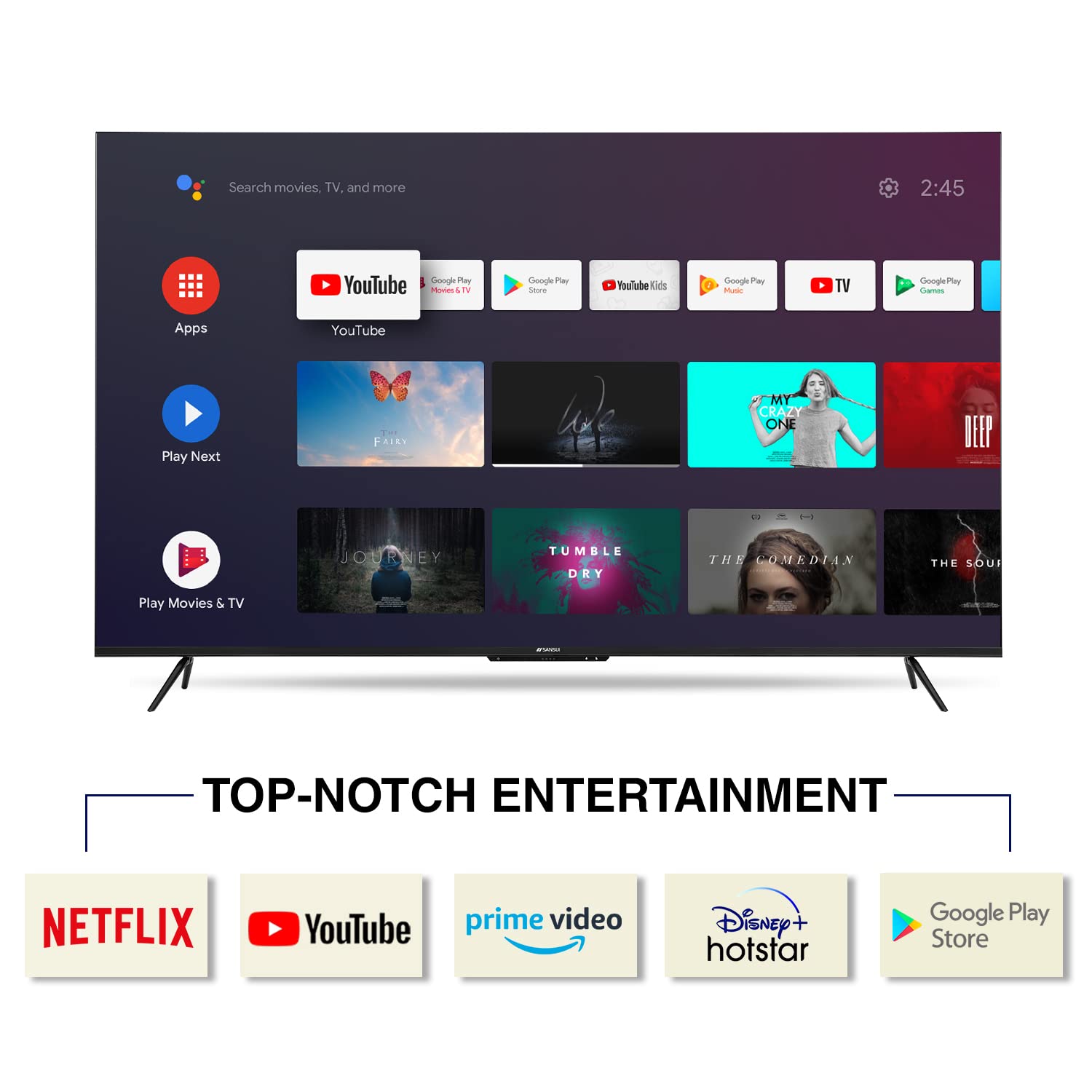JSW55ASUHD 4K LED 55 Inch (140 cm) | Smart TV