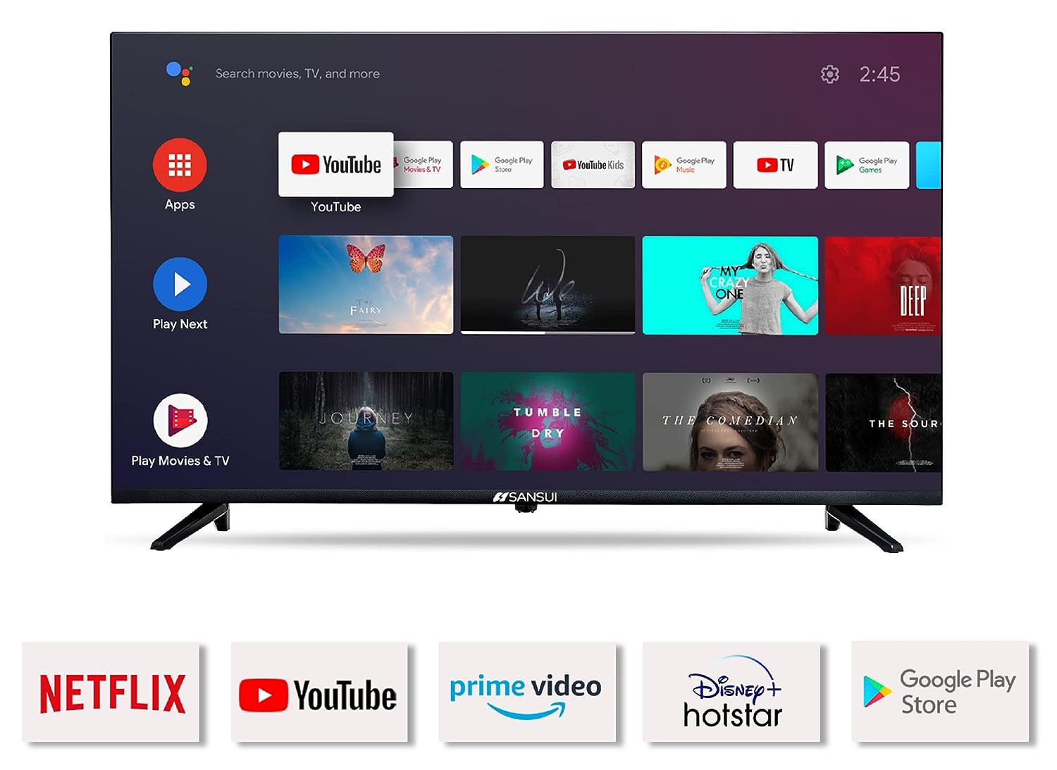 JSW43ASFHD Full HD LED 43 Inch (109 cm) | Smart TV