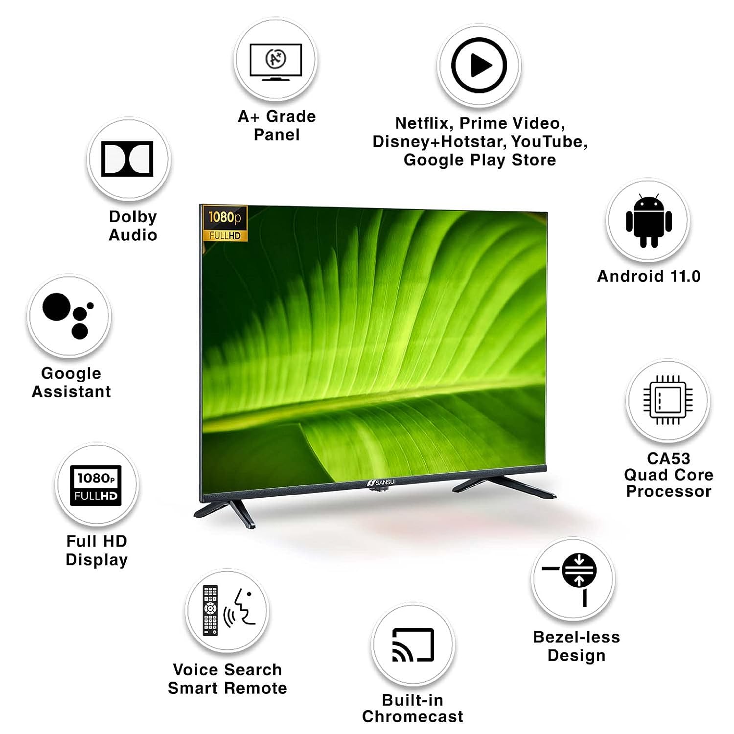 JSW40ASFHD Full HD LED 40 Inch (102 cm) | Smart TV
