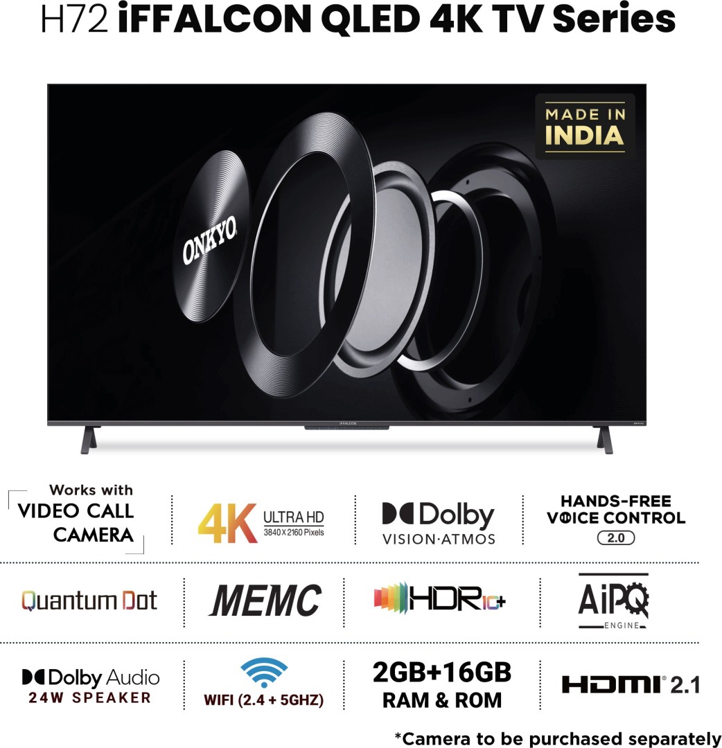 65H72 4K QLED 65 Inch (165 cm) | Smart TV