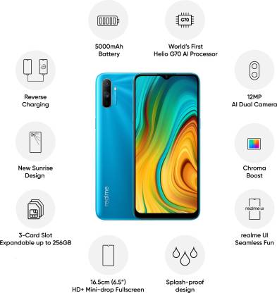 C3 3 GB RAM 32 GB Storage Blue