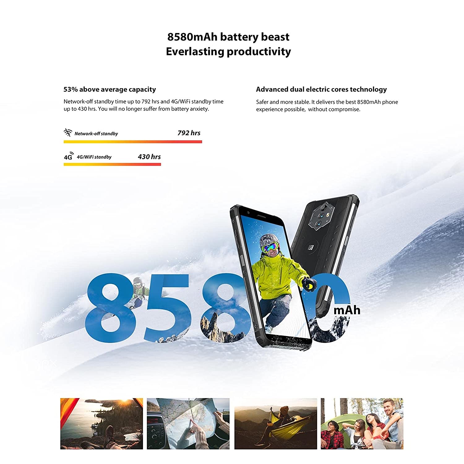 BV6600 Pro 4 GB RAM 64 GB Storage Black