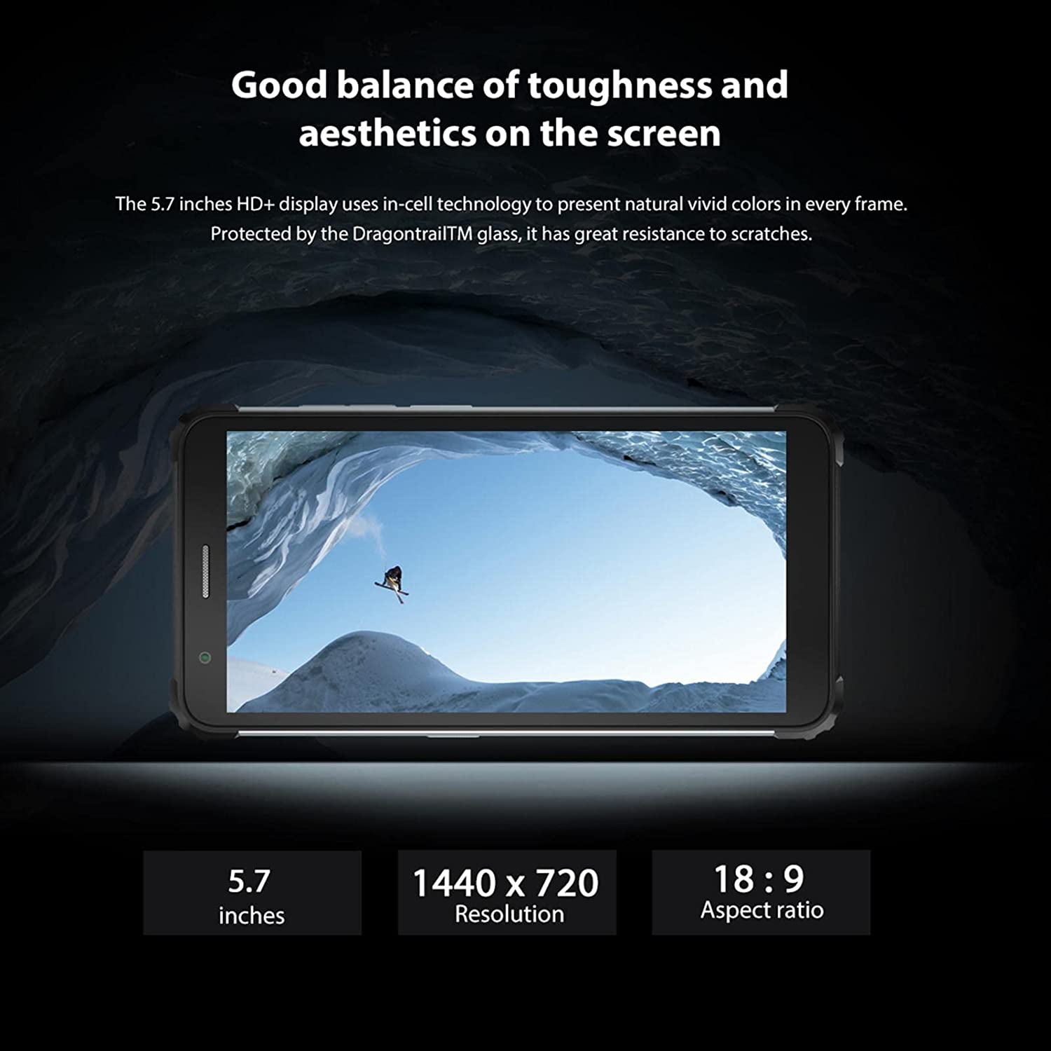 BV6600 Pro 4 GB RAM 64 GB Storage Black
