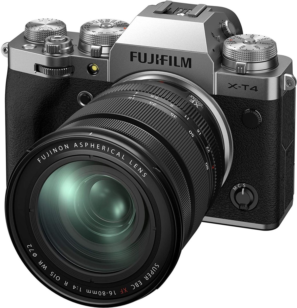 X series X-T4 (XF 16-80mm f/4 R OIS WR Kit Lens) Mirrorless Camera