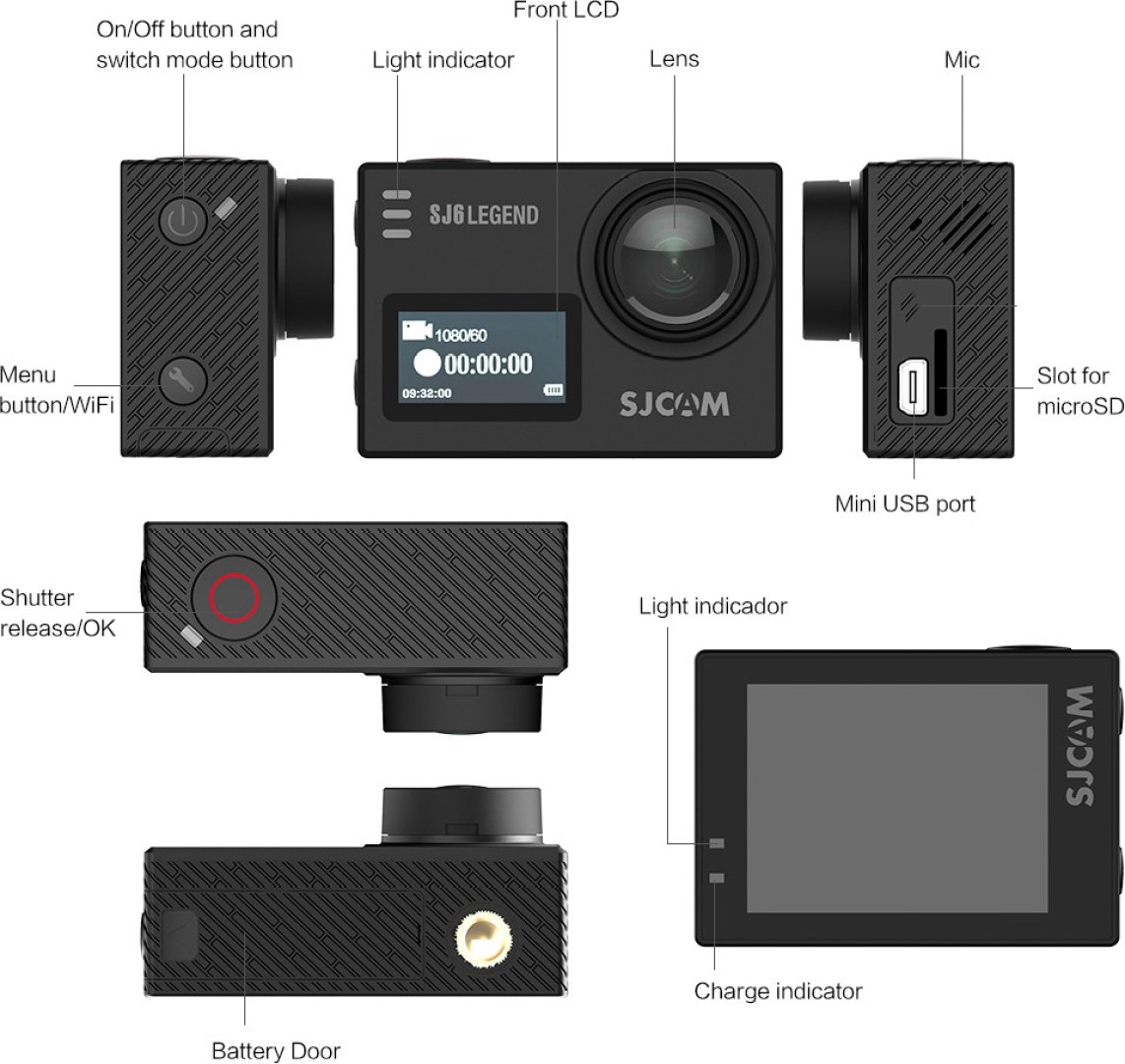SJ6 Legend Sports & Action Camera
