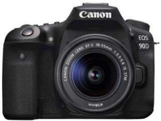 Canon EOS 90D (EF-S 18-55mm f/3.5-f/5.6 IS STM Kit Lens) Digital SLR Camera