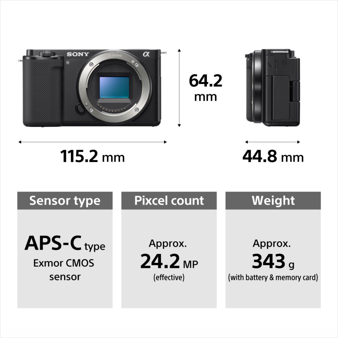 ZV-E10 (Body) Mirrorless Camera