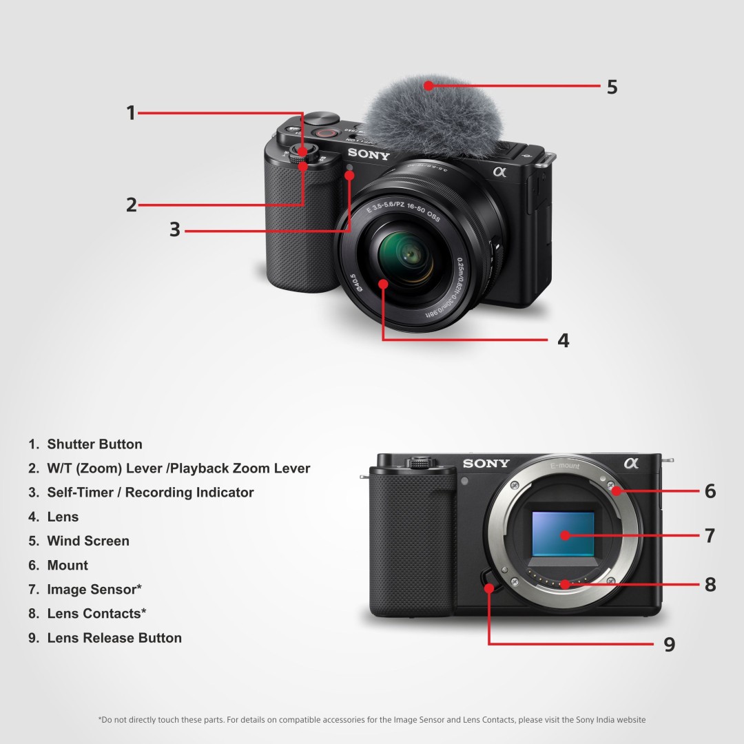 ZV-E10 (Body) Mirrorless Camera