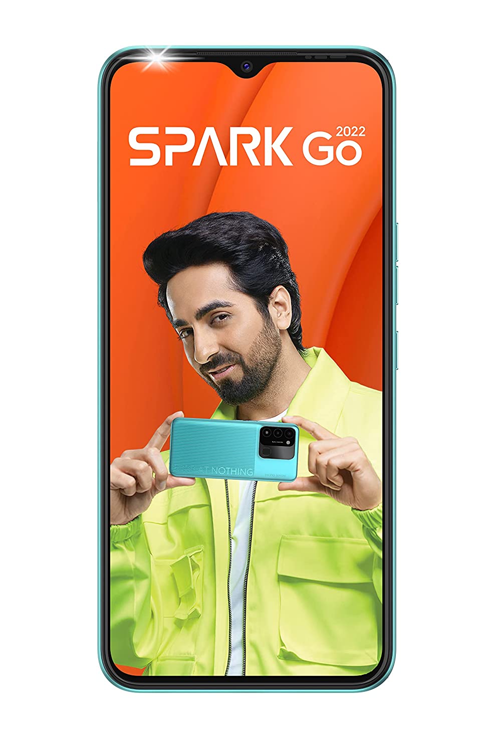 Spark Go 2022 2 GB RAM 32 GB Storage Cyan