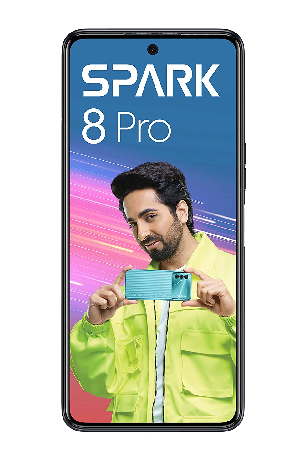 Spark 8 Pro 4 GB RAM 64 GB Storage Black