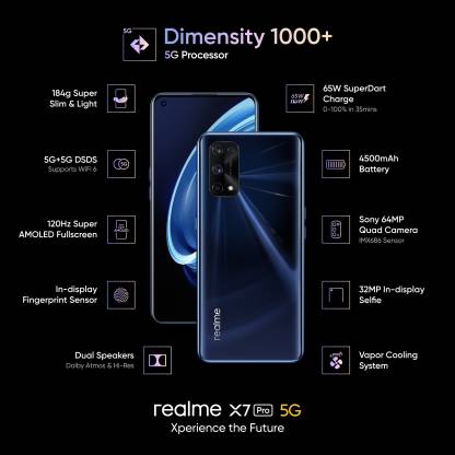 X7 Pro 8 GB RAM 128 GB Storage Black