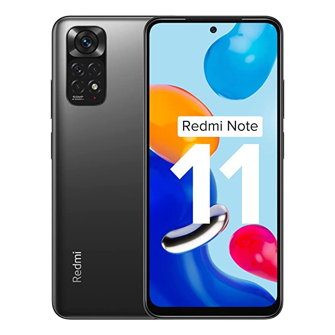 Redmi Note 11 4G 4 GB RAM 64 GB Storage Black