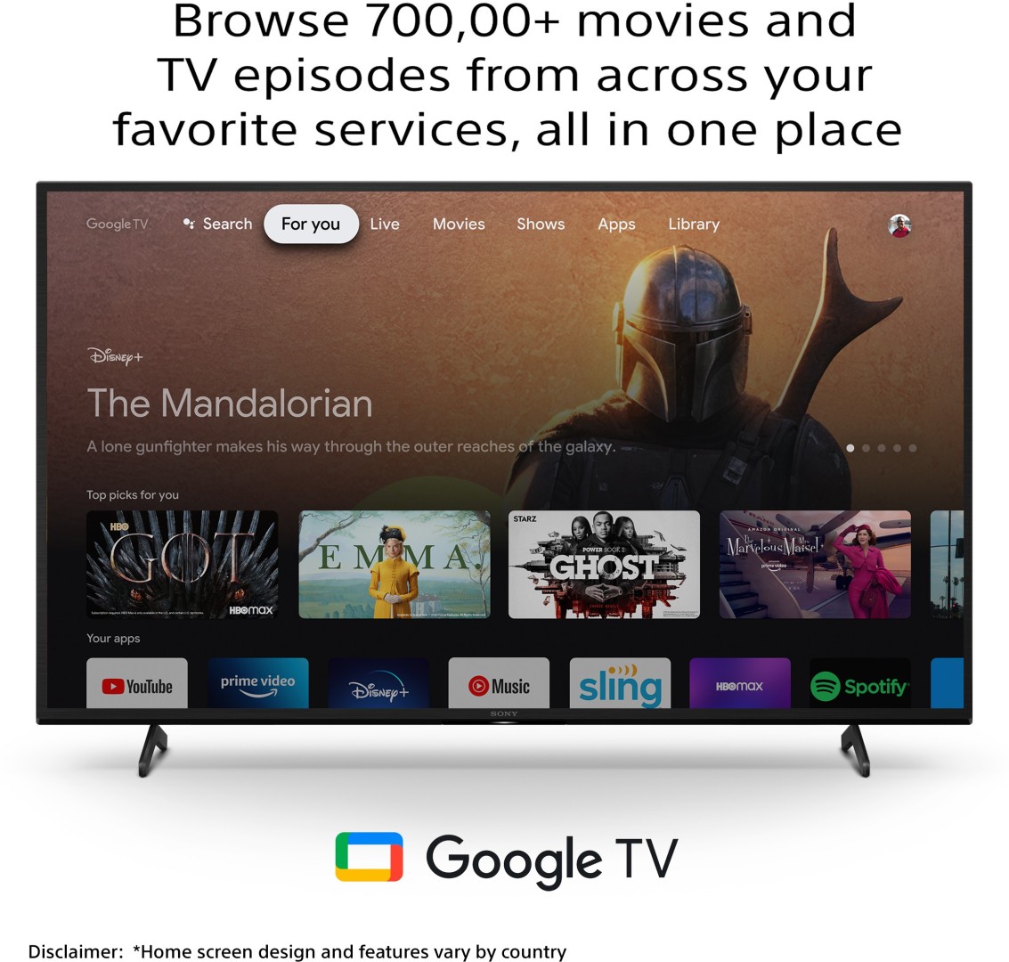 BRAVIA KD-43X74K 4K LED 43 Inch (109 cm) | Smart TV