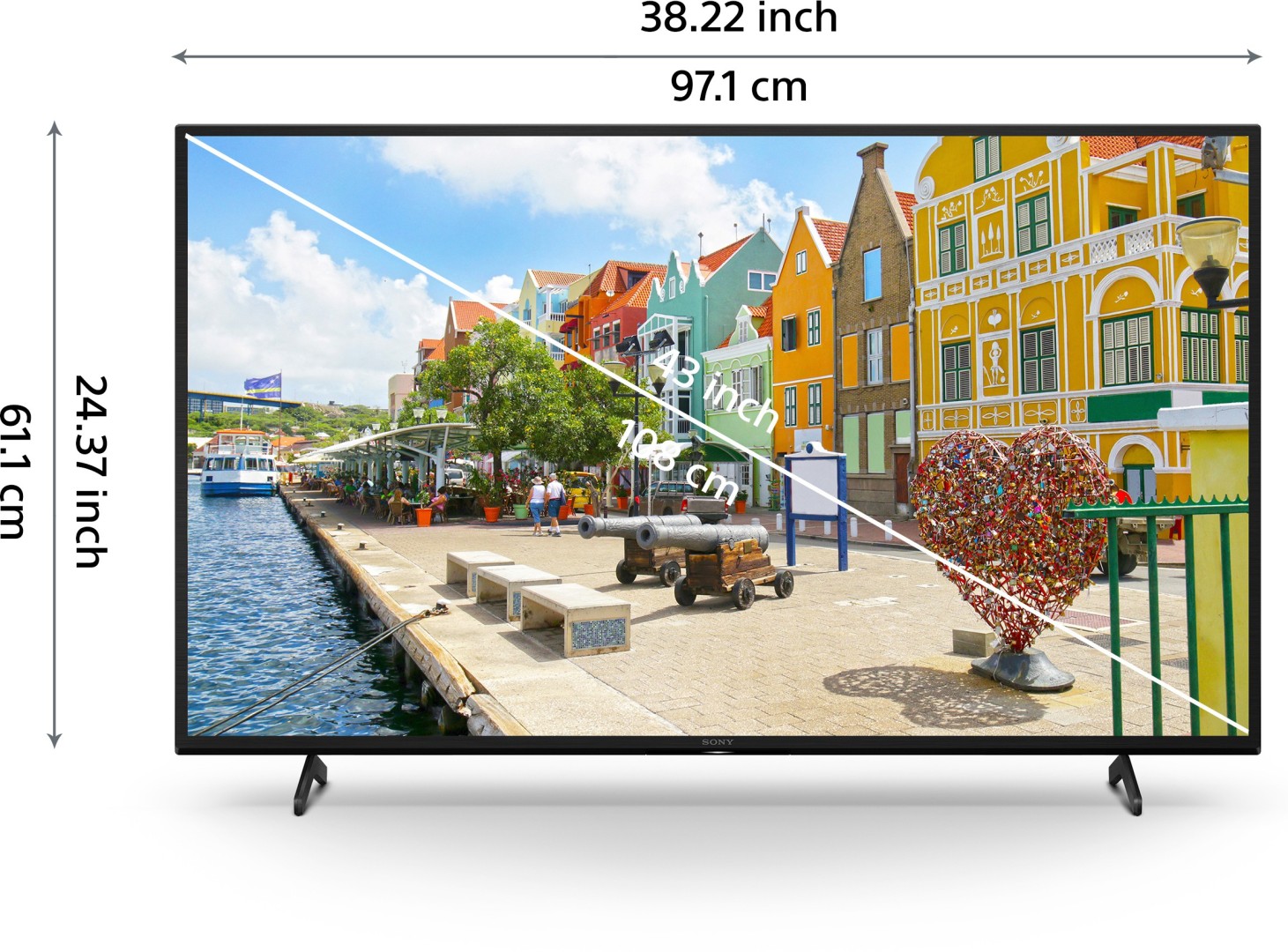 BRAVIA KD-43X74K 4K LED 43 Inch (109 cm) | Smart TV