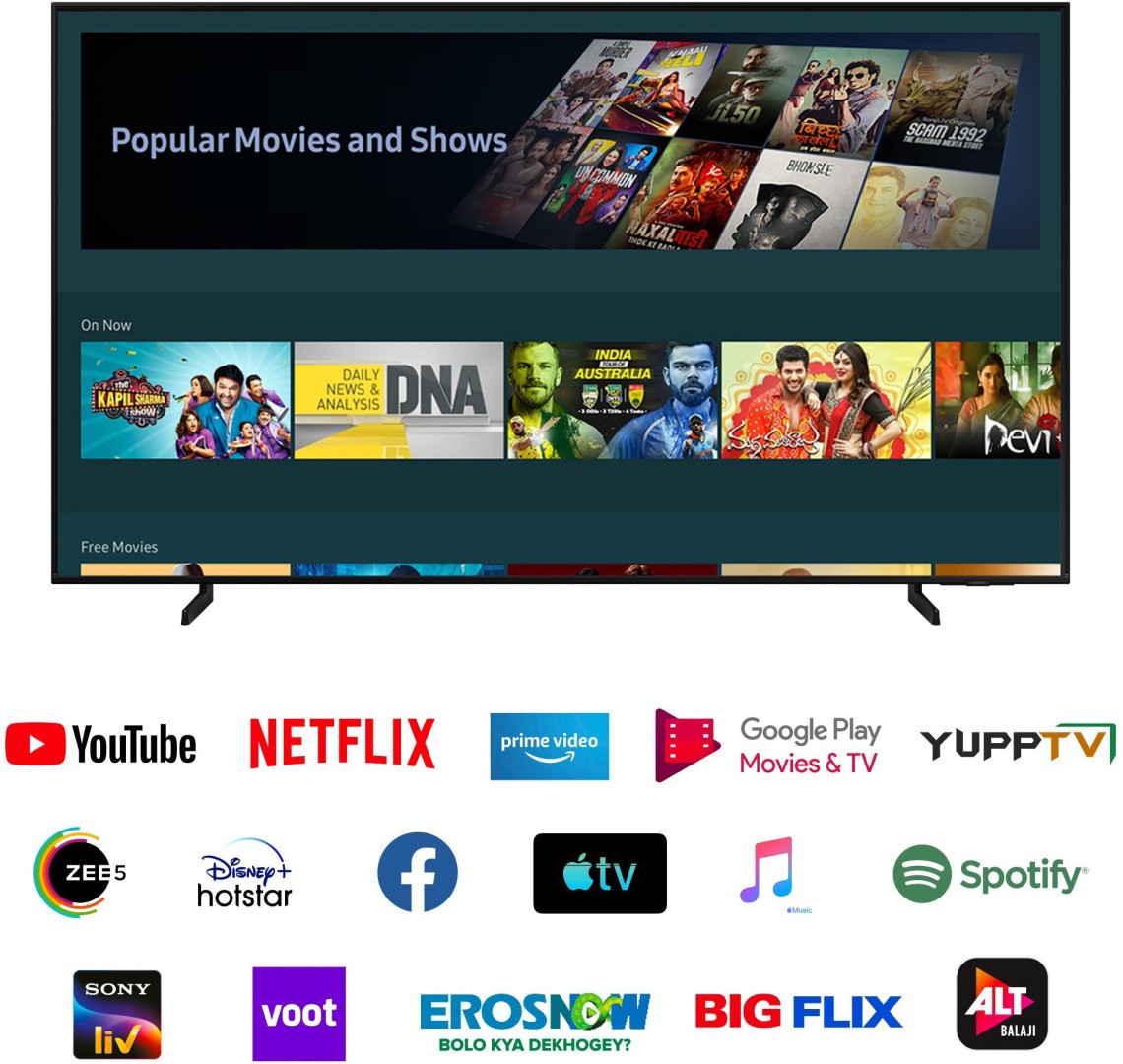 QA50Q60BAK 4K QLED 50 Inch (127 cm) | Smart TV