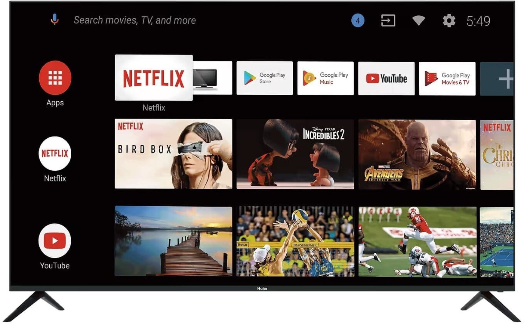 LE50K7700HQGA 4K LED 50 Inch (127 cm) | Smart TV