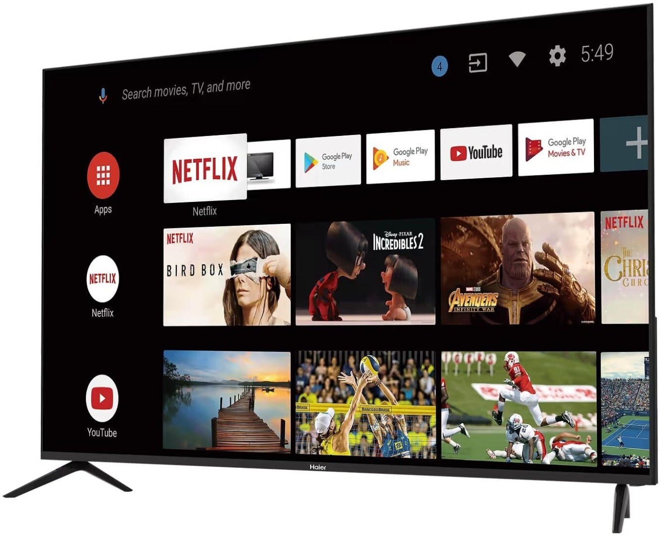 LE50K7700HQGA 4K LED 50 Inch (127 cm) | Smart TV