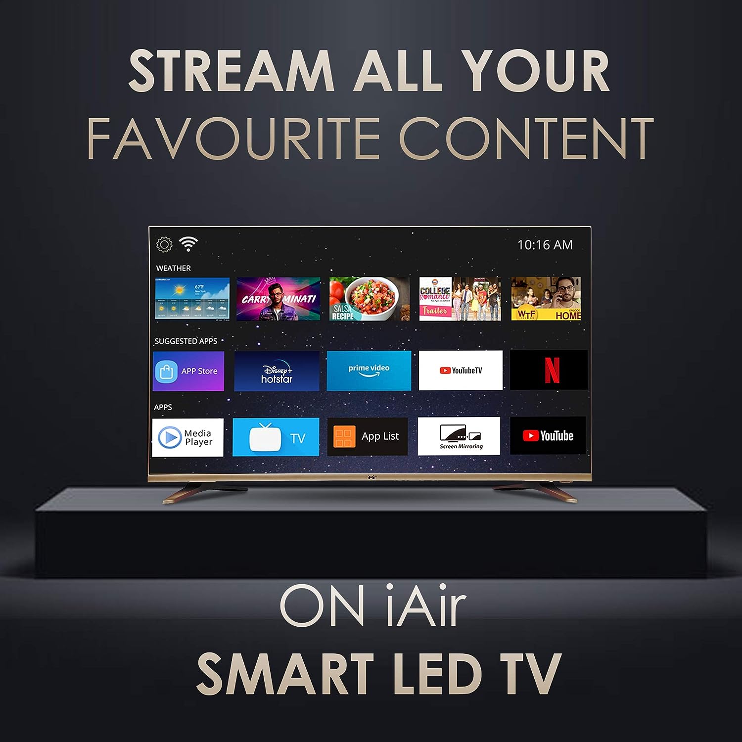 IR4300S1HD Full HD LED 43 Inch (109 cm) | Smart TV