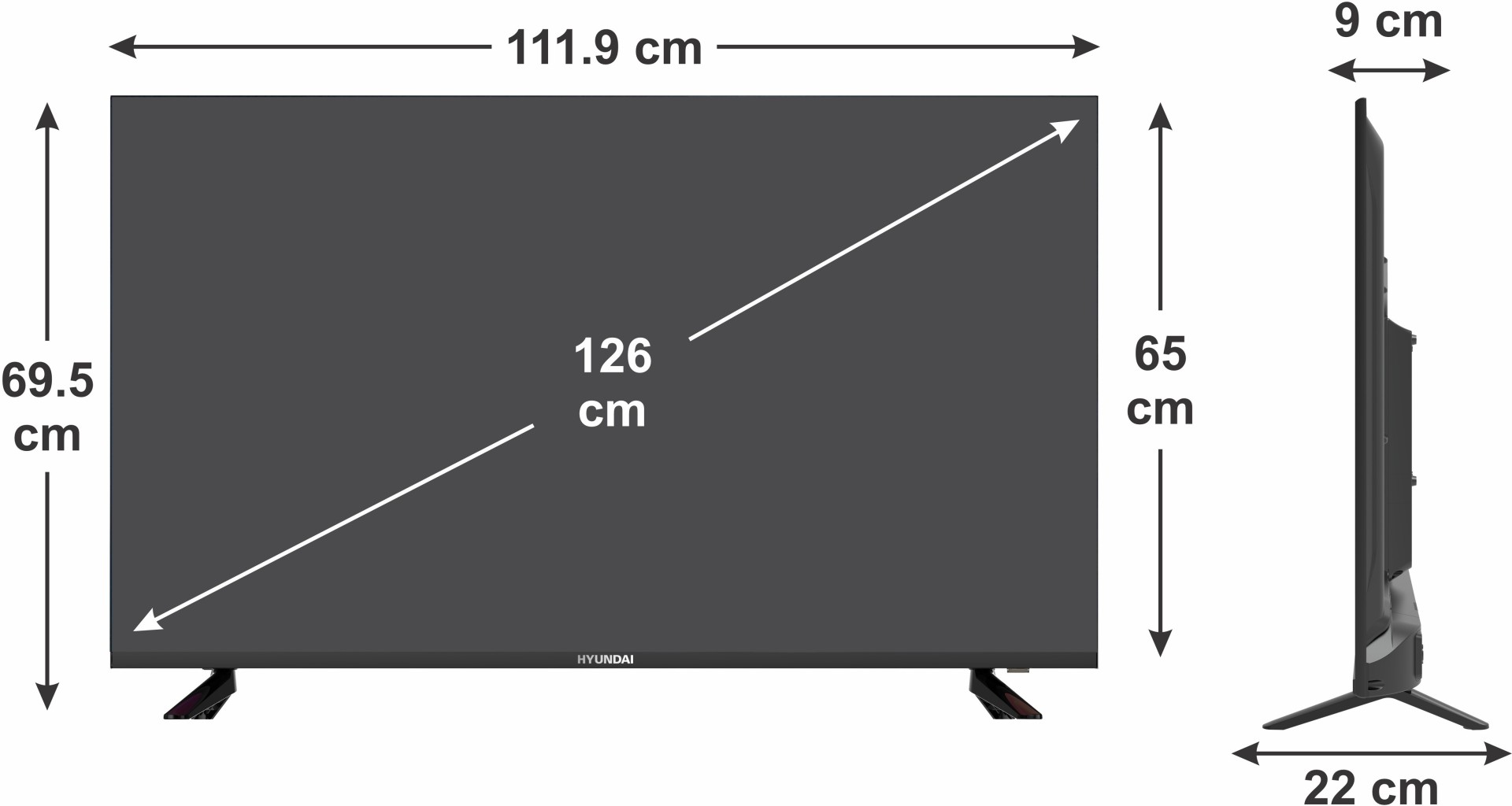 UHDHY50B78VRTNW 4K LED 50 Inch (127 cm) | Smart TV