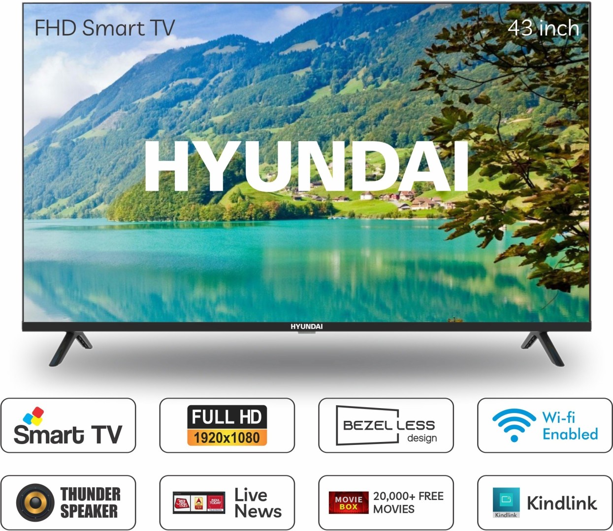 SMTHY43FHDB52VRYVT Full HD LED 43 Inch (109 cm) | Smart TV