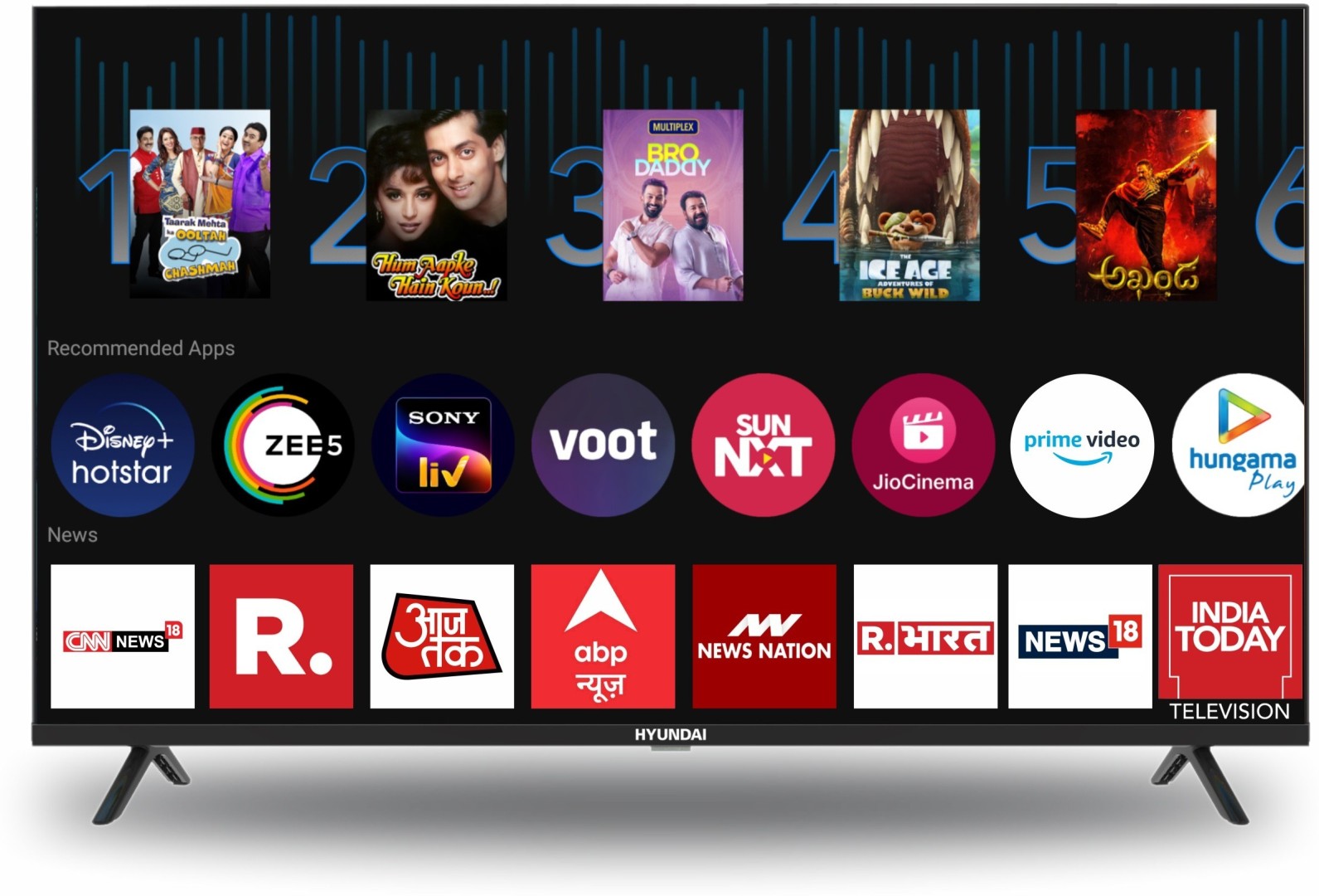 SMTHY43FHDB52VRYVT Full HD LED 43 Inch (109 cm) | Smart TV