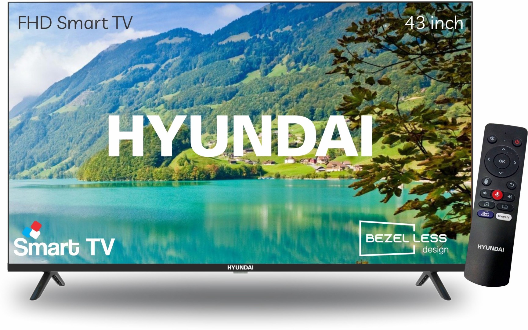 Hyundai SMTHY43FHDB52VRYVT Full HD LED 43 Inch (109 cm) | Smart TV