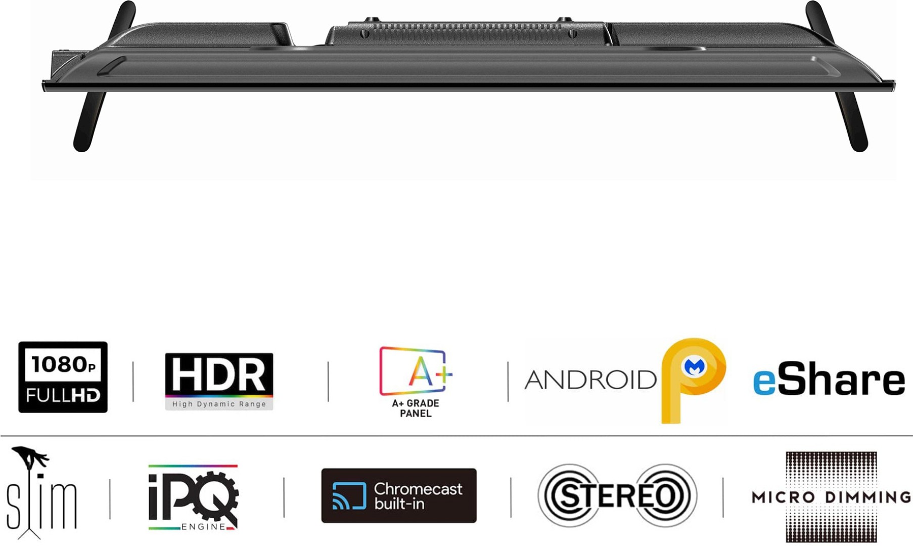 DY-LD43F3S Full HD LED 43 Inch (109 cm) | Smart TV
