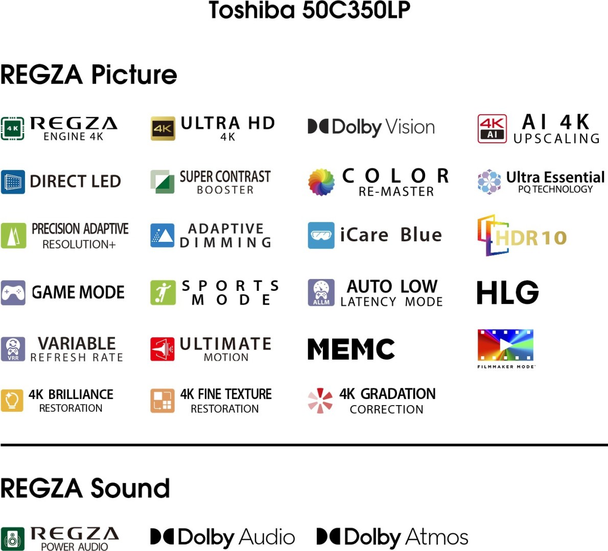 50C350LP 4K LED 50 Inch (127 cm) | Smart TV