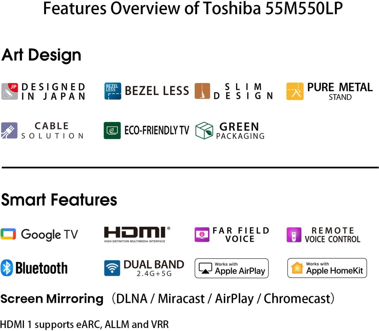 55M550LP 4K QLED 55 Inch (140 cm) | Smart TV