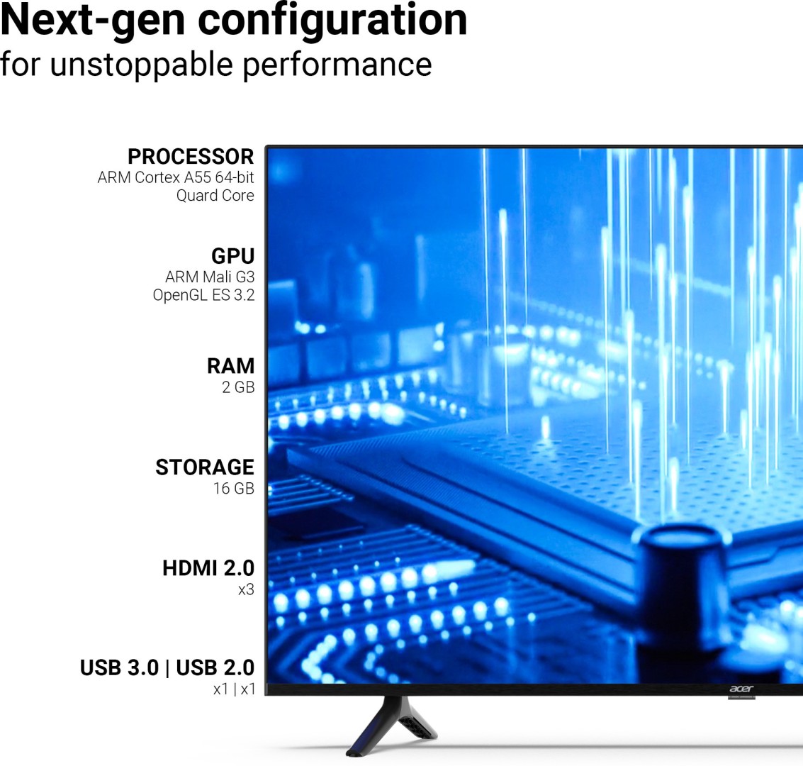I Series AR55AR2851UDFL 4K LED 55 Inch (140 cm) | Smart TV