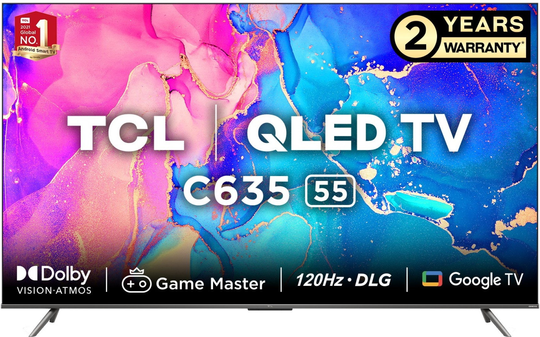 55C635 4K QLED 55 Inch (140 cm) | Smart TV
