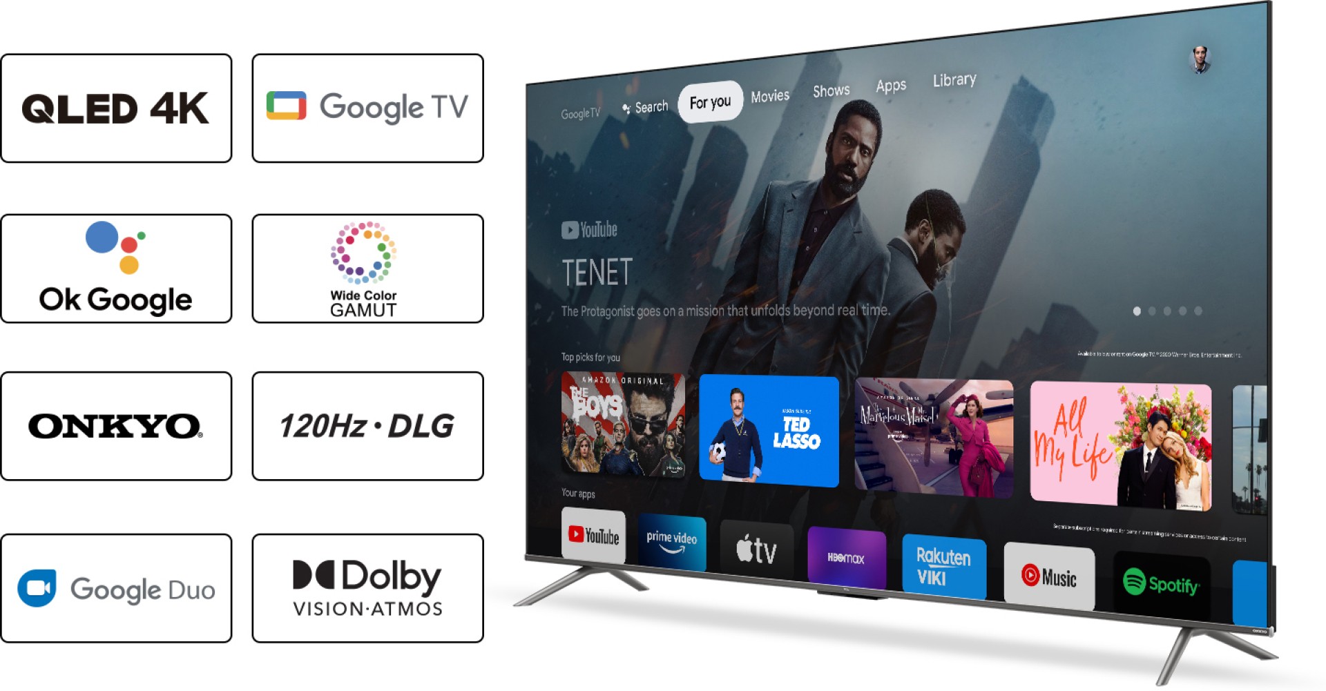 55C635 4K QLED 55 Inch (140 cm) | Smart TV