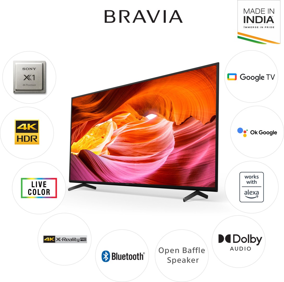 BRAVIA KD-65X75K 4K LED 65 Inch (165 cm) | Smart TV