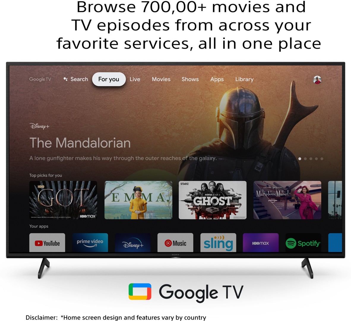 BRAVIA KD-65X75K 4K LED 65 Inch (165 cm) | Smart TV