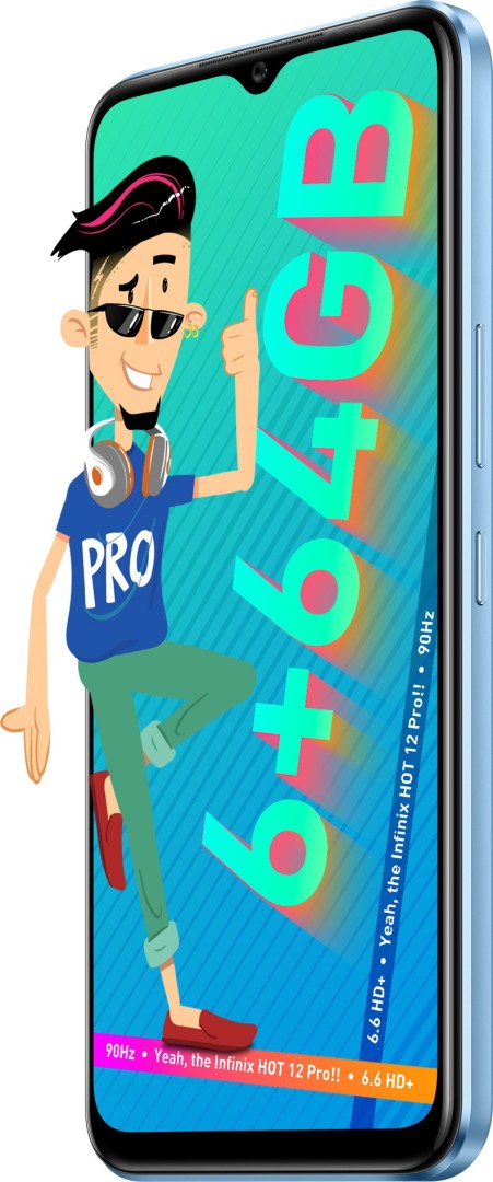 Hot 12 Pro 6 GB RAM 64 GB Storage Blue