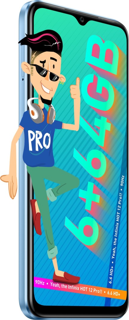 Hot 12 Pro 6 GB RAM 64 GB Storage Blue
