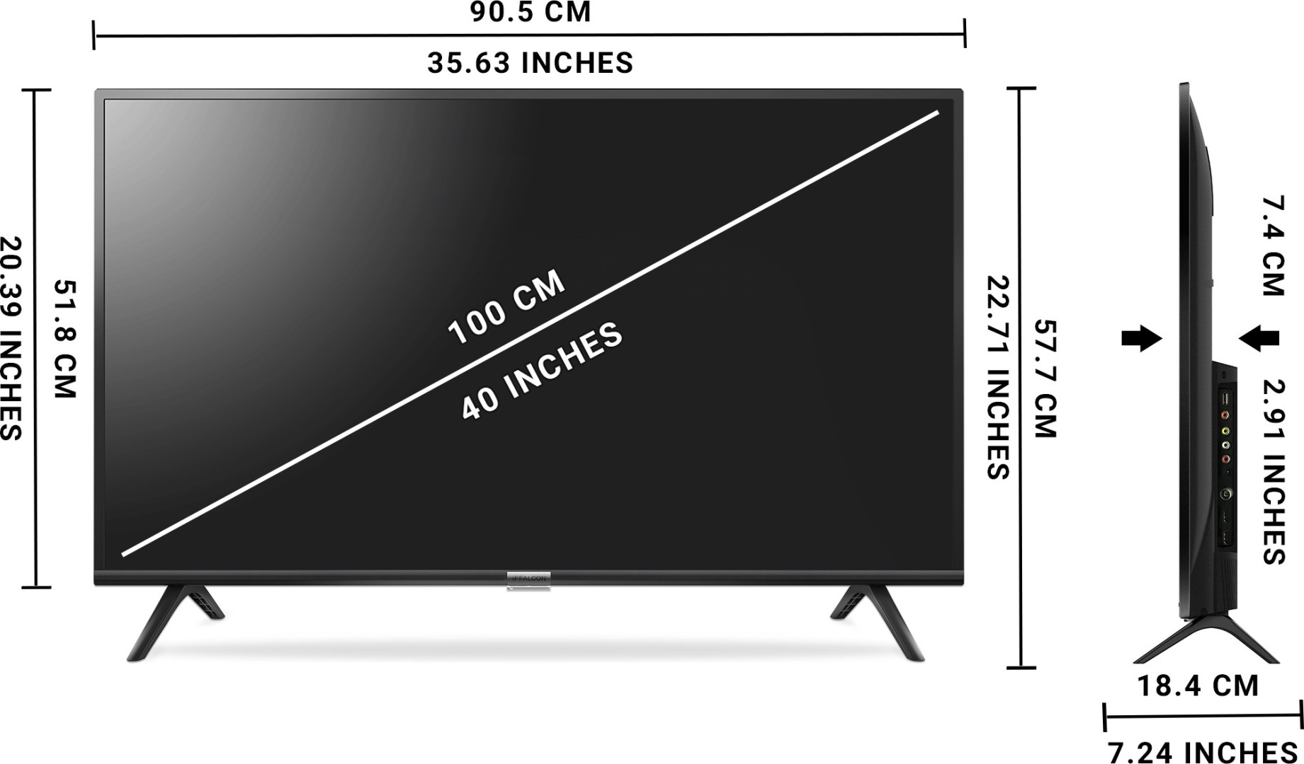 40F53 Full HD LED 40 Inch (102 cm) | Smart TV