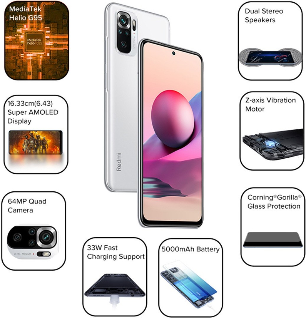 Redmi Note 11 SE 6 GB RAM 64 GB Storage White