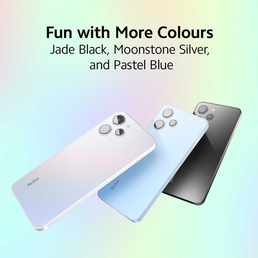 Redmi 12 4 GB RAM 128 GB Storage Blue